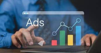 Infographic illustrating steps to create a successful ad campaign, featuring strategy, design, and execution phases.