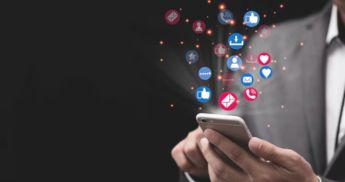 Conceptual image illustrating the evolution of social media marketing with an emphasis on community management techniques.