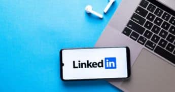 LinkedIn branding image, illustrating a social media platform focused on professional networking and marketing strategies.