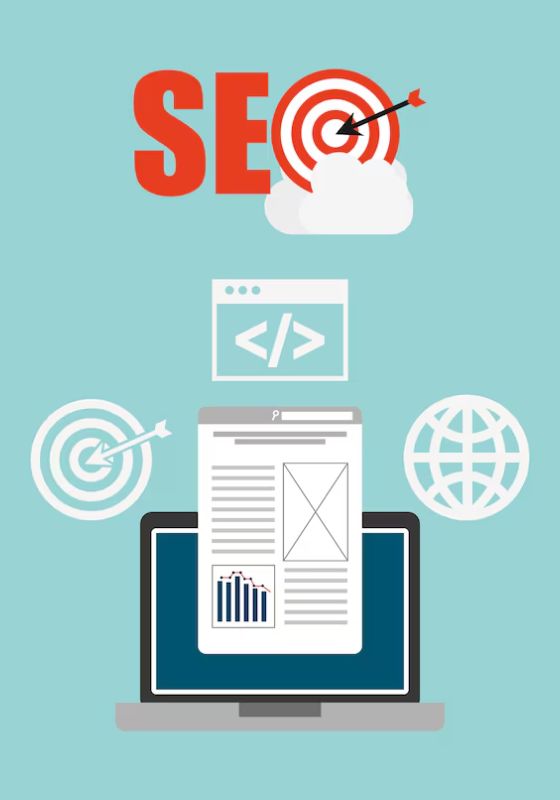 Image depicting SEO services in Jaipur, focusing on optimization strategies for better online presence and traffic growth.