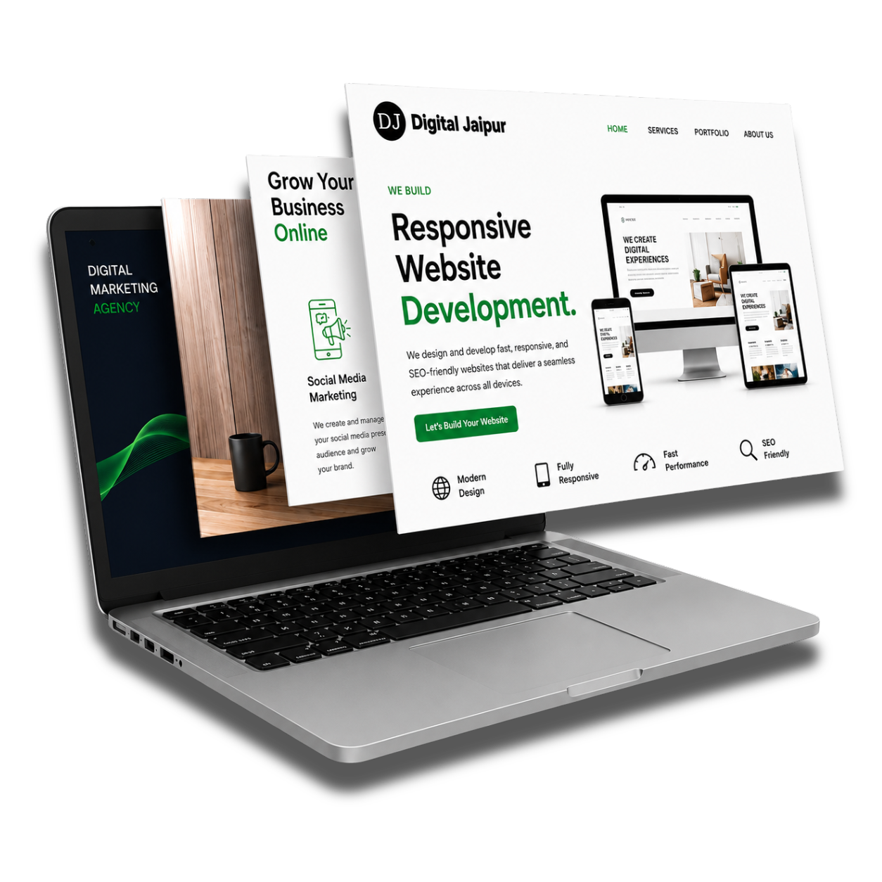 Trusted local website development agency in Jaipur